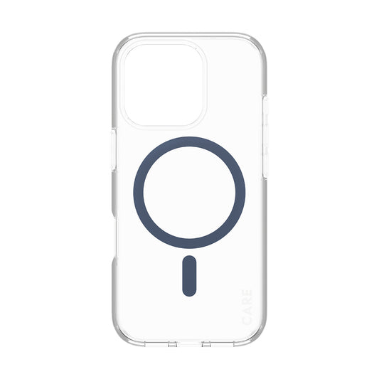 MagSafe cover til Apple iPhone 16 Pro, PanzerGlass, Care Urban Combat, Transparent Blå