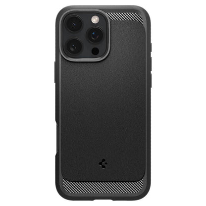 MagSafe cover til Apple iPhone 16 Pro, Spigen, Rugged Armor, Mat Sort ACS08115