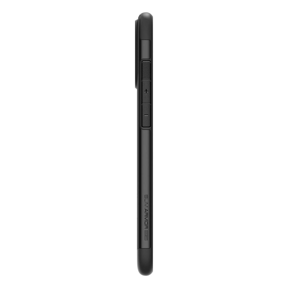 MagSafe cover til Apple iPhone 16 Pro, Spigen, Slim Armor, Sort ACS08164