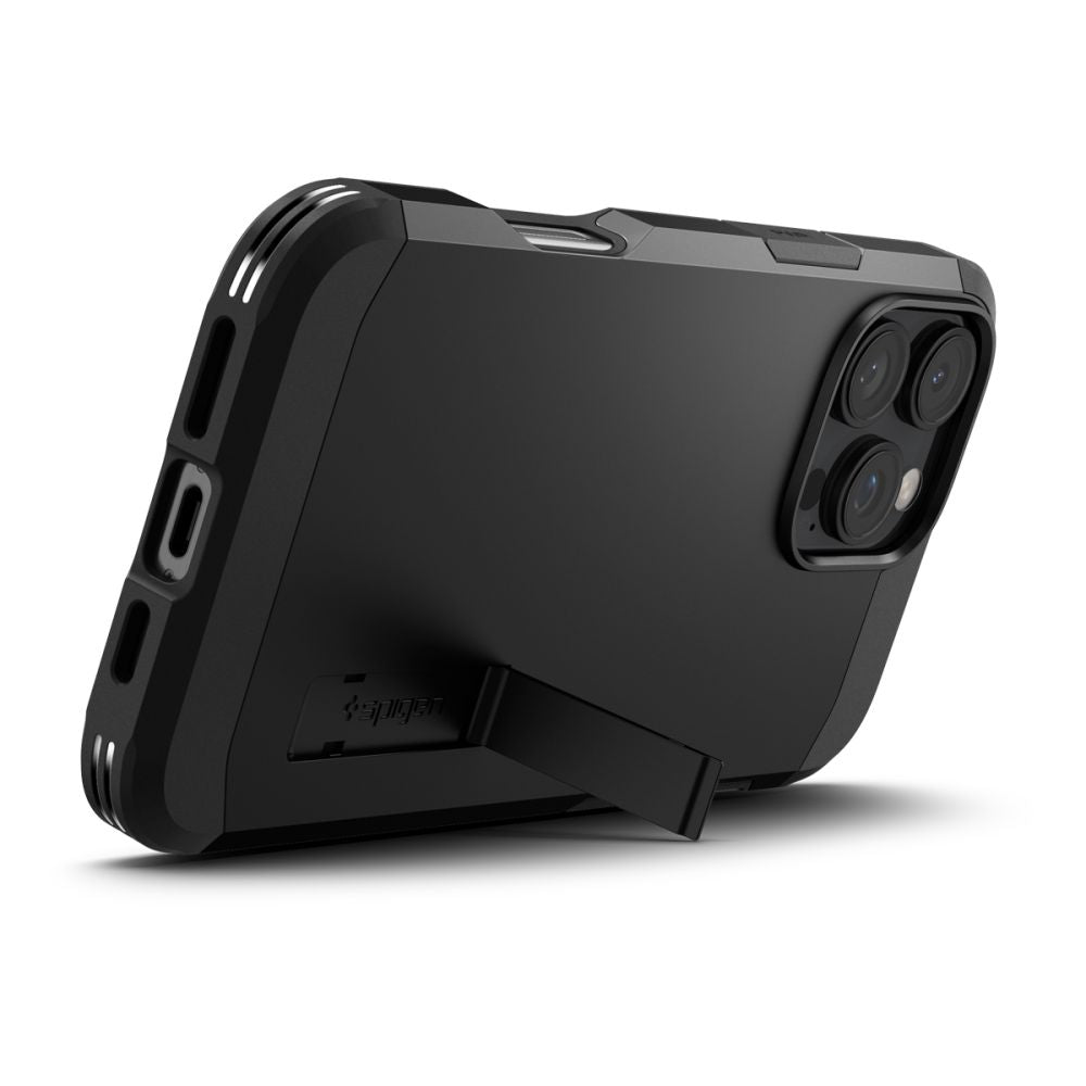 MagSafe-etui til Apple iPhone 16 Pro, Spigen, Tough Armor, Sort ACS08146