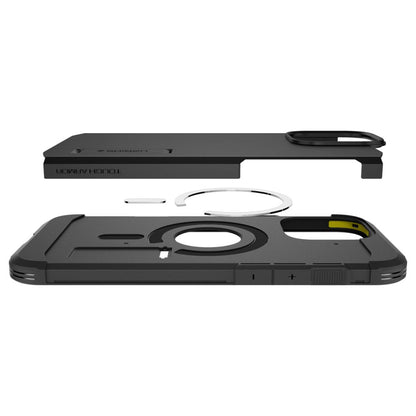 MagSafe-etui til Apple iPhone 16 Pro, Spigen, Tough Armor, Sort ACS08146