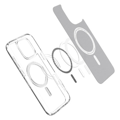 MagSafe cover til Apple iPhone 16 Pro, Spigen, Ultra Hybrid, Hvid ACS08129