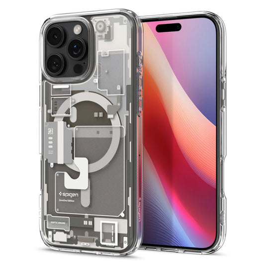 MagSafe cover til Apple iPhone 16 Pro, Spigen, Ultra Hybrid Zero One, Beige ACS08137