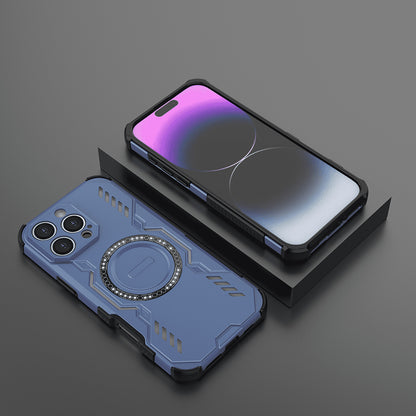 MagSafe-etui til Apple iPhone 16 Pro, Techsuit, ArmorMag, Blå