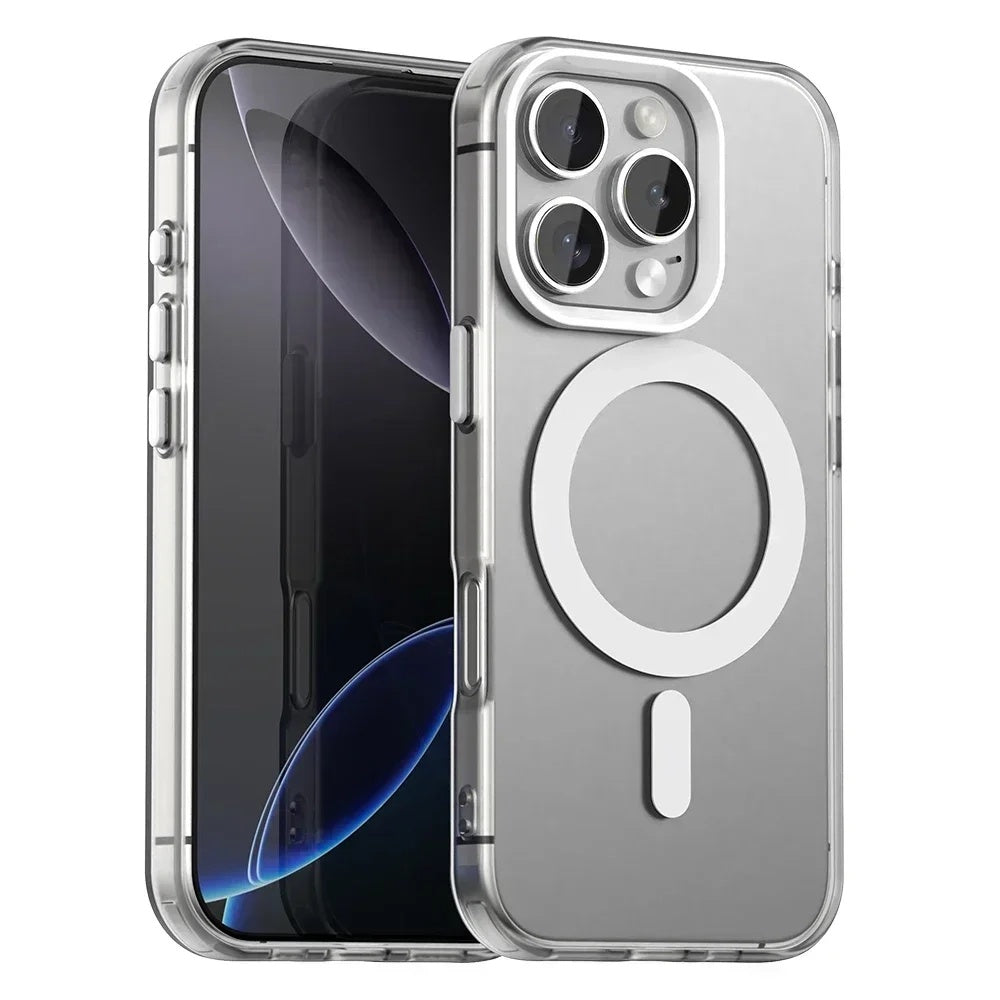 MagSafe-etui til Apple iPhone 16 Pro, Techsuit, CandyCase, Hvid
