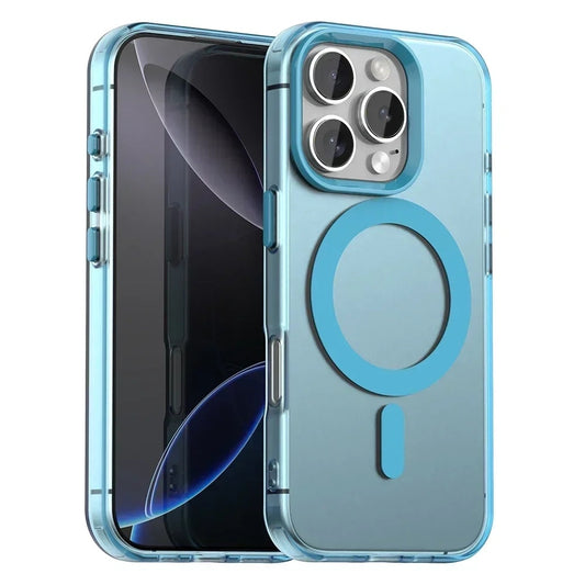 MagSafe-etui til Apple iPhone 16 Pro, Techsuit, CandyCase, Blå