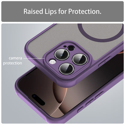 MagSafe-etui til Apple iPhone 16 Pro, Techsuit, HaloFrost II, Lilla
