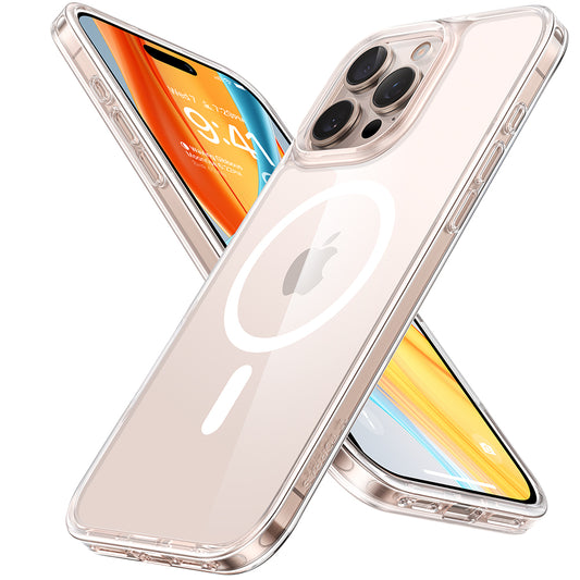 MagSafe cover til Apple iPhone 16 Pro, Torras, Diamond, Transparent