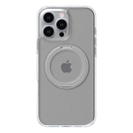MagSafe cover til Apple iPhone 16 Pro, Torras, Ostand Pro, Transparent