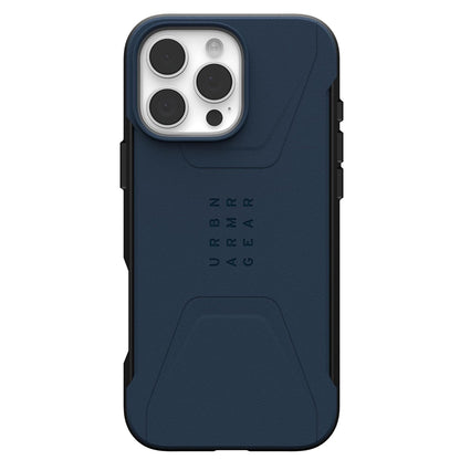 MagSafe-etui til Apple iPhone 16 Pro, Urban Armor Gear, Civilian, Marineblå