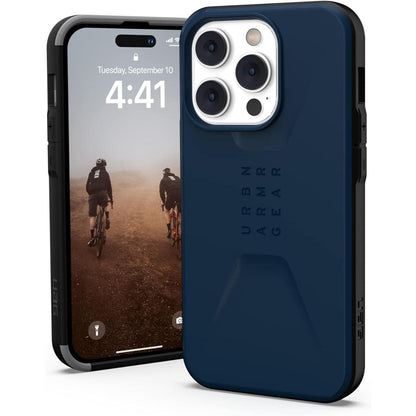 MagSafe-etui til Apple iPhone 16 Pro, Urban Armor Gear, Civilian, Marineblå