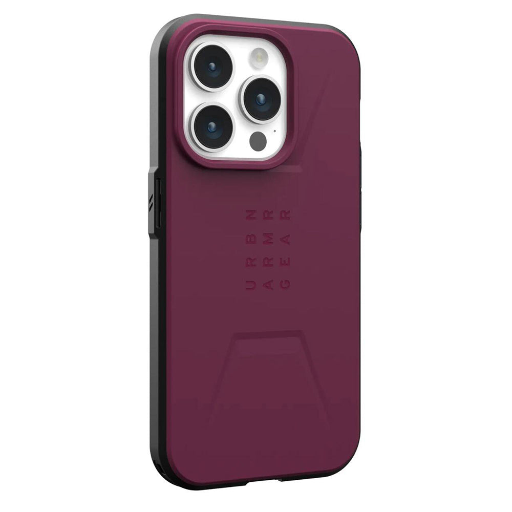 MagSafe-etui til Apple iPhone 16 Pro, Urban Armor Gear, Civilian, Vinrød