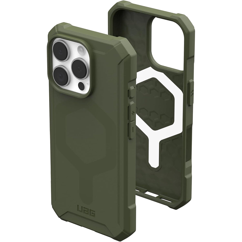 MagSafe-etui til Apple iPhone 16 Pro, Urban Armor Gear, Essential Armor, Grøn