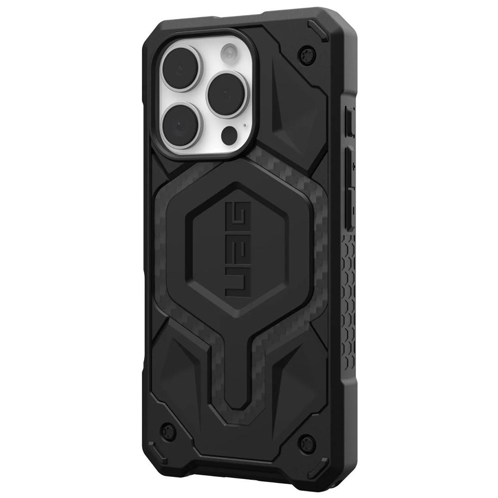 MagSafe-etui til Apple iPhone 16 Pro, Urban Armor Gear, Monarch Pro Carbon, Sort