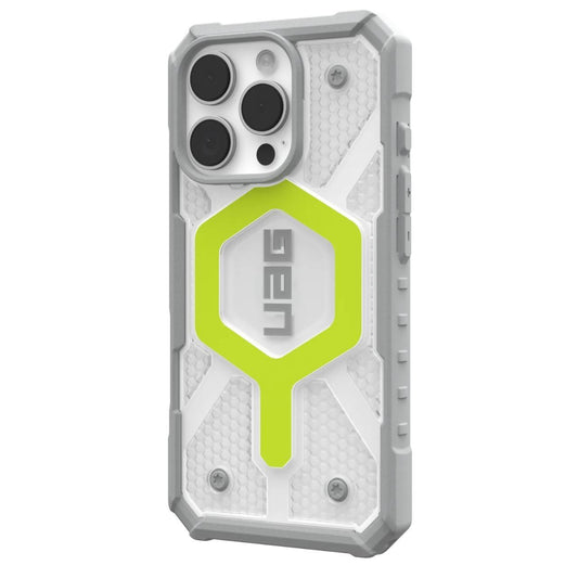 MagSafe-etui til Apple iPhone 16 Pro, Urban Armor Gear, Pathfinder Clear, Grøn