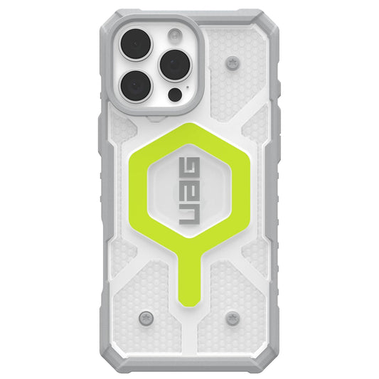 MagSafe-etui til Apple iPhone 16 Pro, Urban Armor Gear, Pathfinder Clear, Grøn