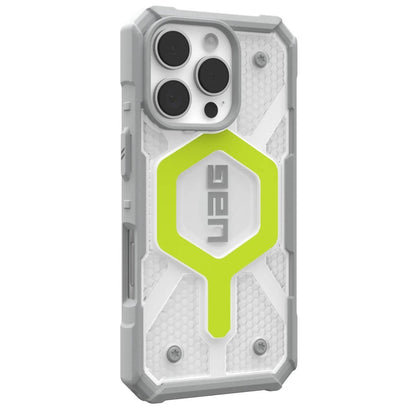 MagSafe-etui til Apple iPhone 16 Pro, Urban Armor Gear, Pathfinder Clear, Grøn
