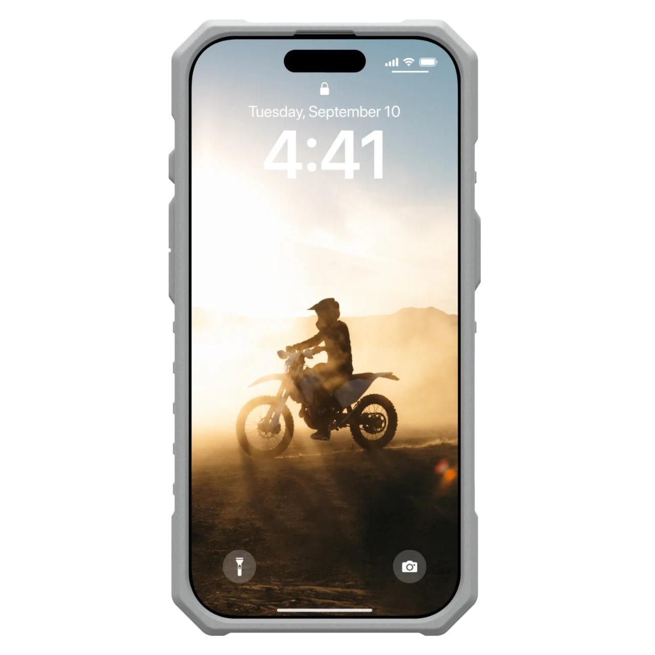 MagSafe-etui til Apple iPhone 16 Pro, Urban Armor Gear, Pathfinder Clear, Grøn
