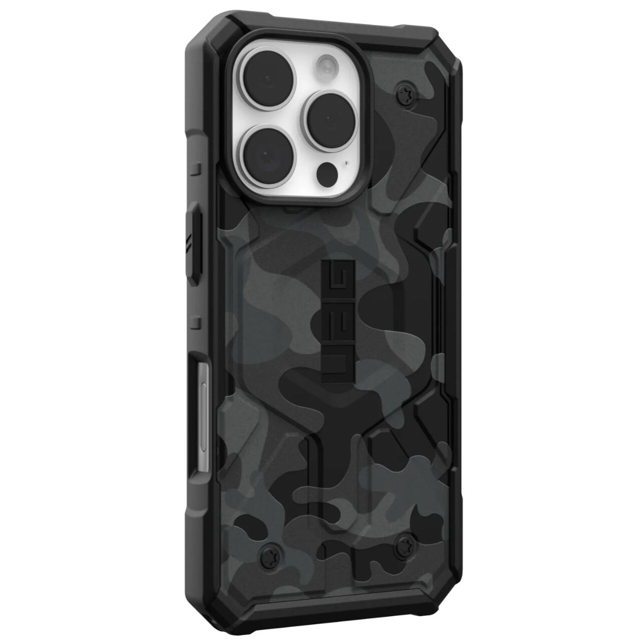 MagSafe-etui til Apple iPhone 16 Pro, Urban Armor Gear, Pathfinder SE Midnight Camo, Camouflage