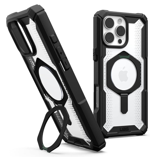 MagSafe-etui til Apple iPhone 16 Pro, Urban Armor Gear, Plasma XTE, Sort Transparent
