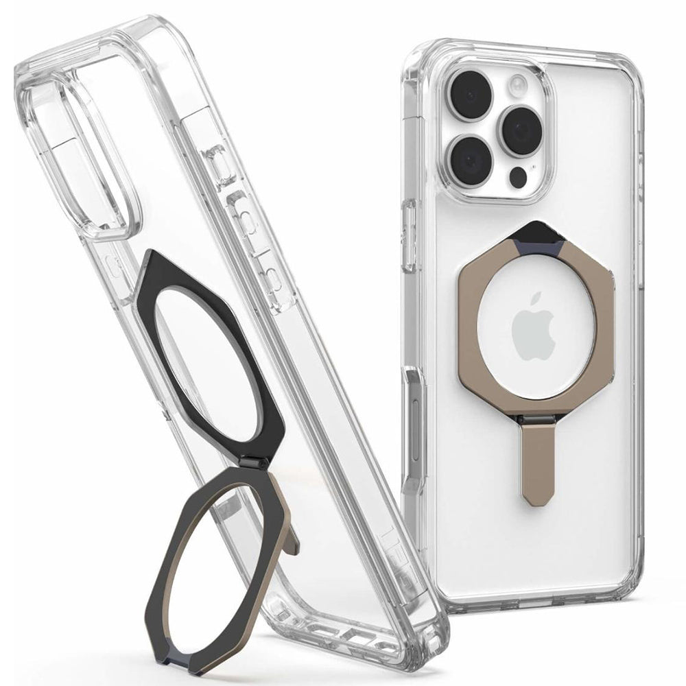 MagSafe-etui til Apple iPhone 16 Pro, Urban Armor Gear, Plyo XTE, Transparent Bronze