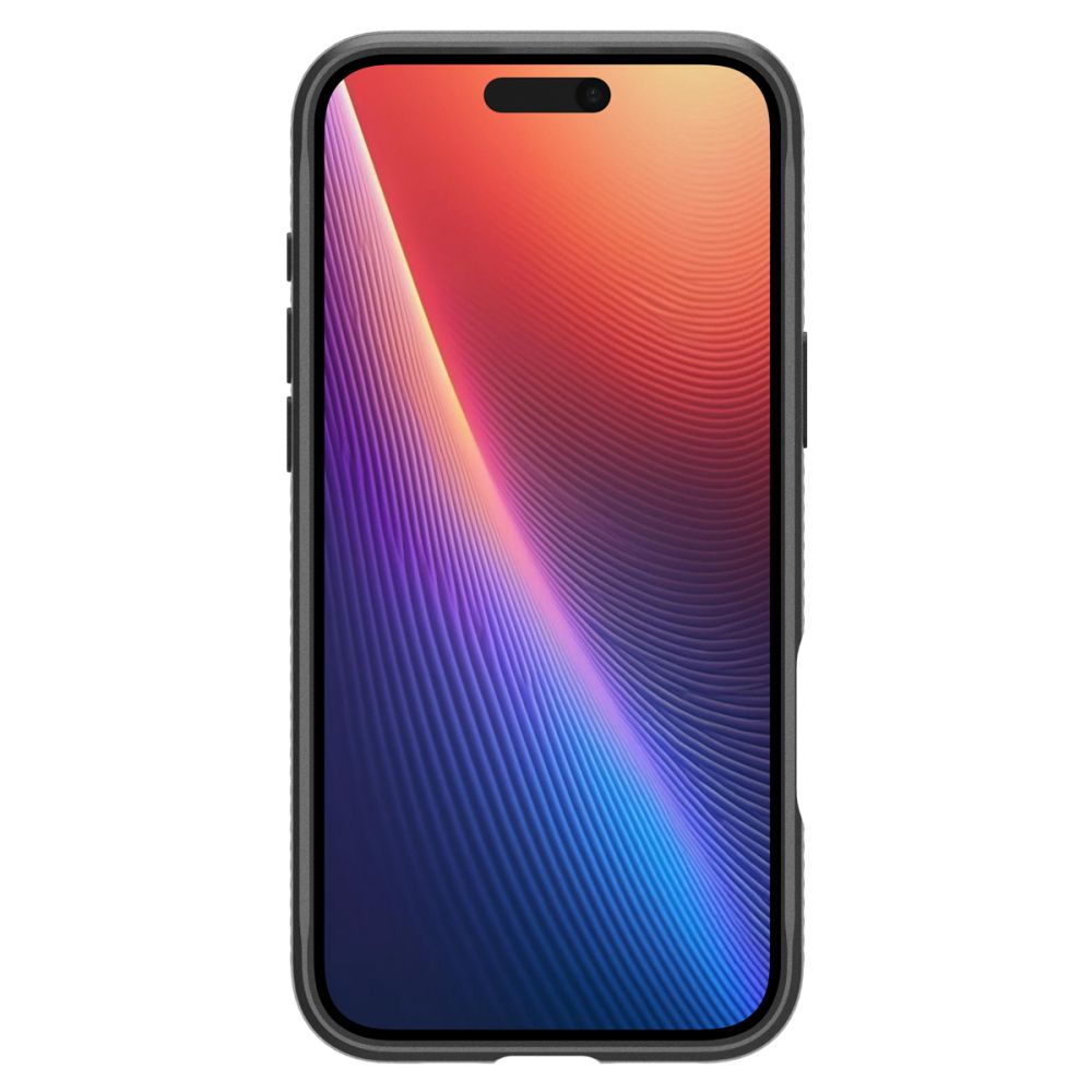 MagSafe cover til Apple iPhone 16, Spigen, Rugged Armor, Mat Sort