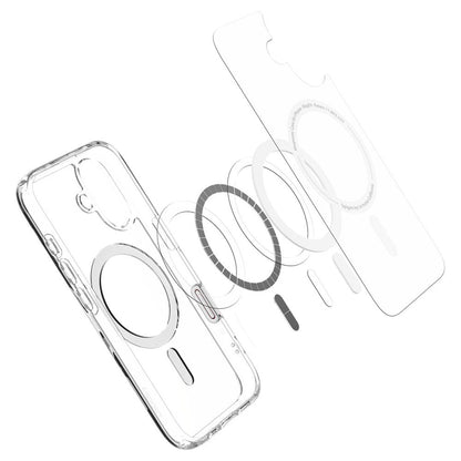 MagSafe cover til Apple iPhone 16, Spigen, Ultra Hybrid T, Hvid ACS09073