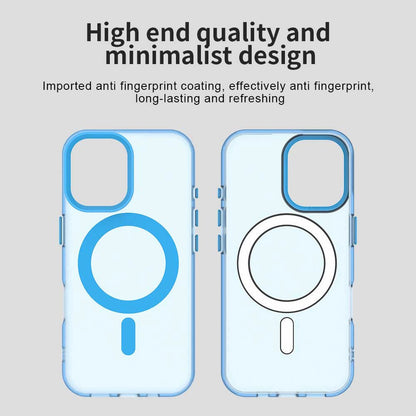 MagSafe-etui til Apple iPhone 16, Techsuit, CandyCase, Blå