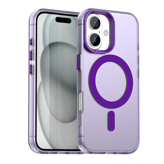 MagSafe-etui til Apple iPhone 16, Techsuit, CandyCase, Lilla