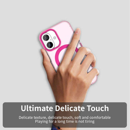 MagSafe-etui til Apple iPhone 16, Techsuit, CandyCase, Lyserød