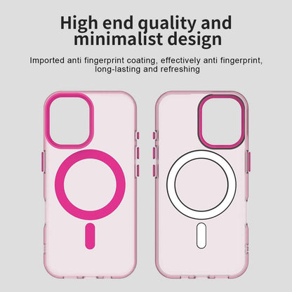 MagSafe-etui til Apple iPhone 16, Techsuit, CandyCase, Lyserød