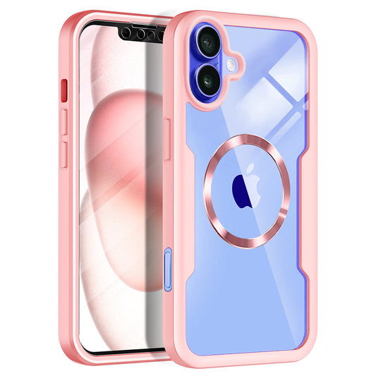 MagSafe-etui til Apple iPhone 16, Techsuit, ColorVerse 360, Pink