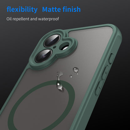 MagSafe-etui til Apple iPhone 16, Techsuit, HaloFrost II, Grøn