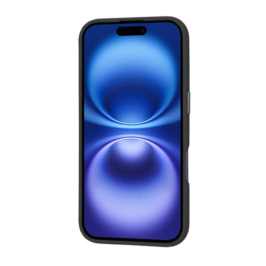 MagSafe cover til Apple iPhone 16, Techsuit, HaloFrost, Sort