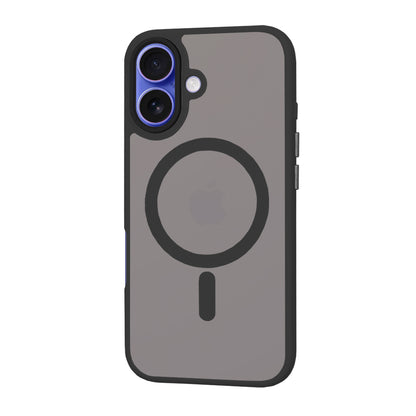 MagSafe cover til Apple iPhone 16, Techsuit, HaloFrost, Sort