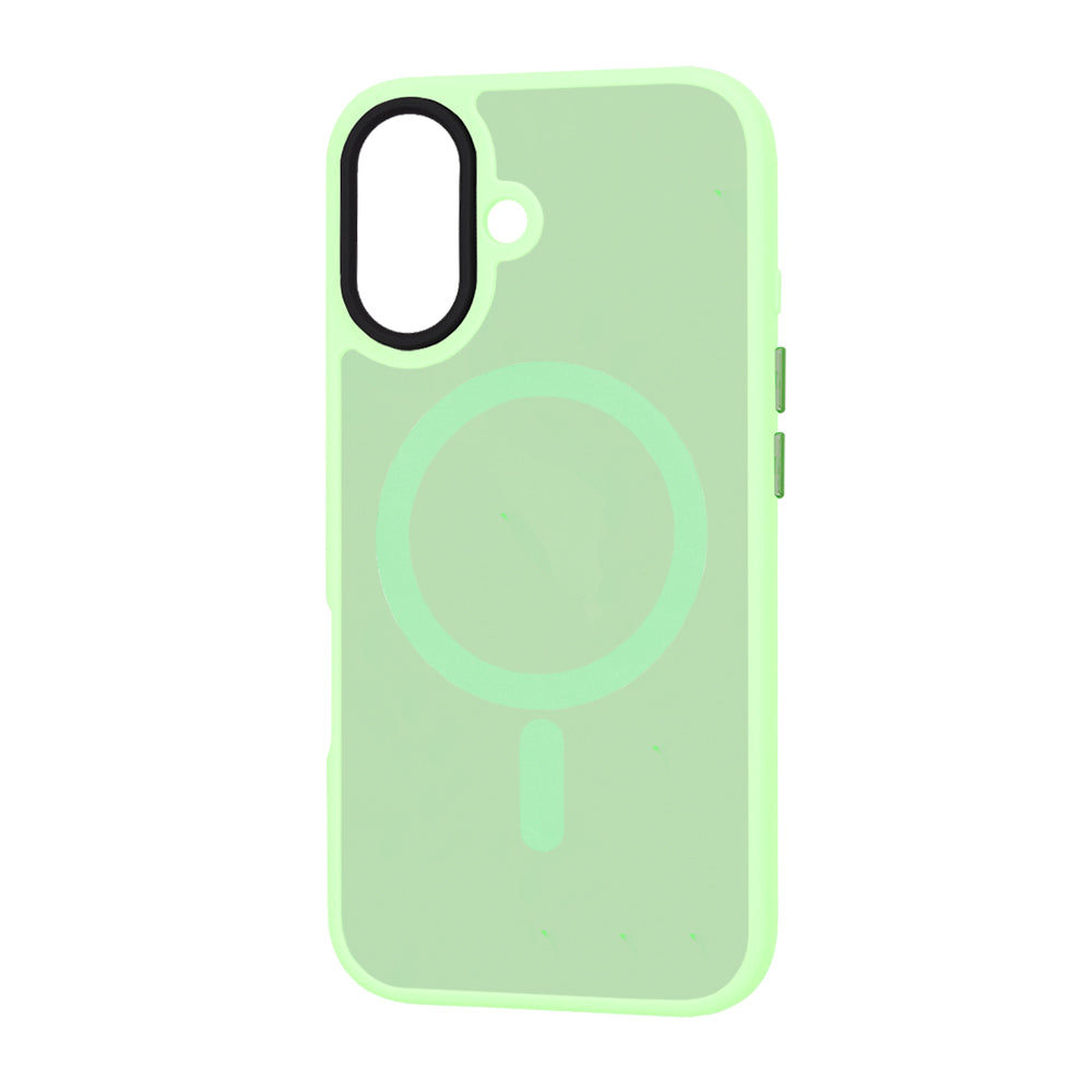 MagSafe-etui til Apple iPhone 16, Techsuit, HaloFrost, Lysegrøn