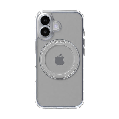 MagSafe cover til Apple iPhone 16, Torras, Ostand Pro, Transparent