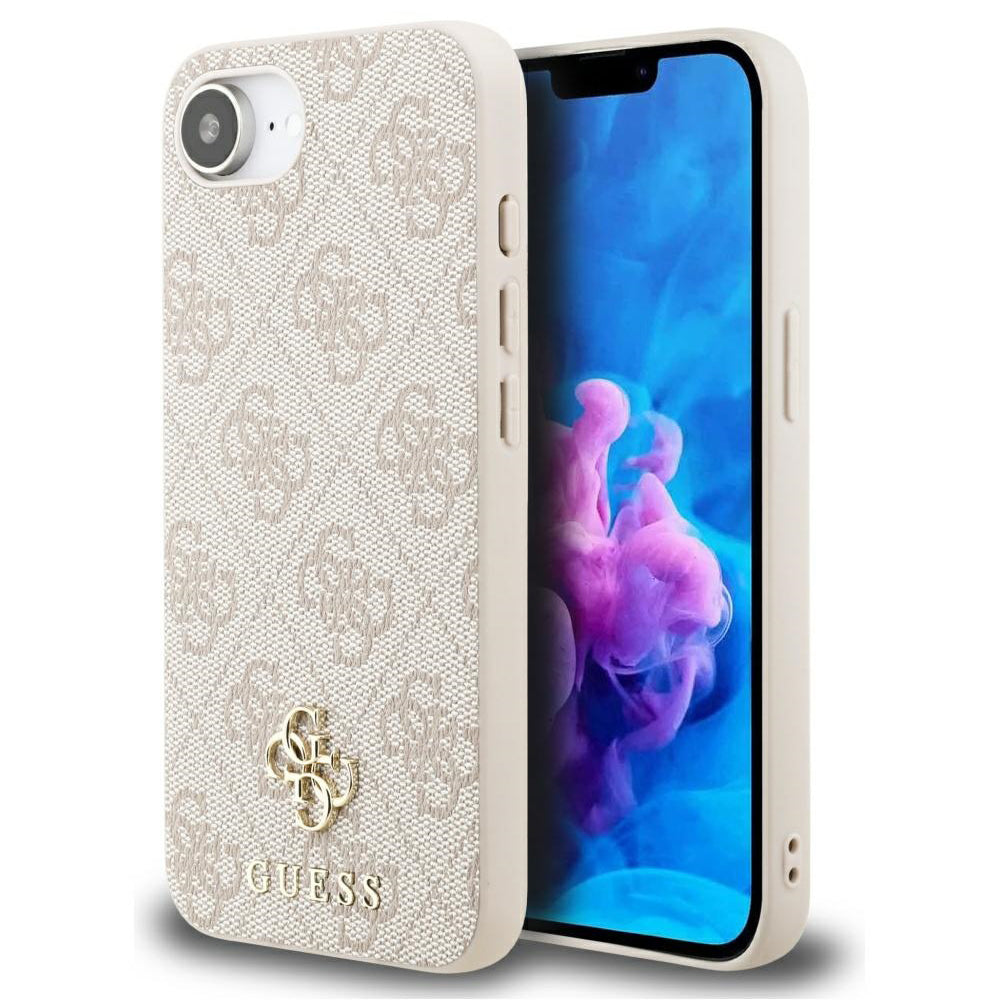 MagSafe cover til Apple iPhone 16e, Guess, 4G Classic, Pink