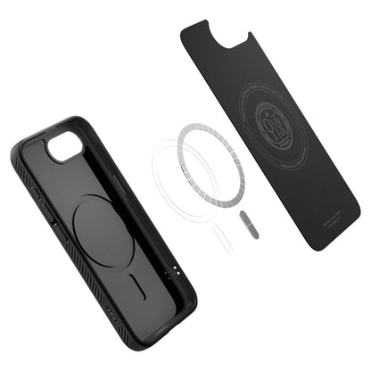 MagSafe-etui til Apple iPhone 17e / 16e, Spigen, Liquid Air, Mat Sort