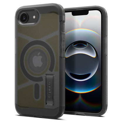 MagSafe cover til Apple iPhone 17e / 16e, Spigen, Tough Armor, Satin Sort