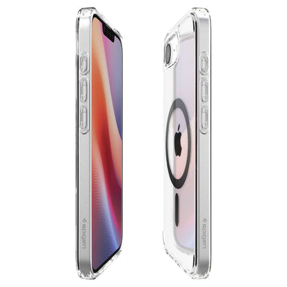 MagSafe-etui til Apple iPhone 17e / 16e, Spigen, Ultra Hybrid Carbon, Transparent