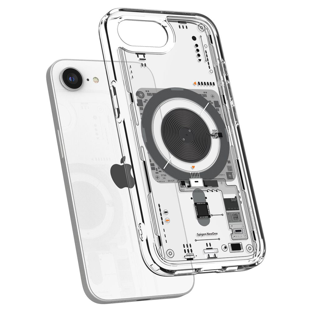 MagSafe Case for Apple iPhone 17e / 16e, Spigen, Ultra Hybrid Neo One, Transparent