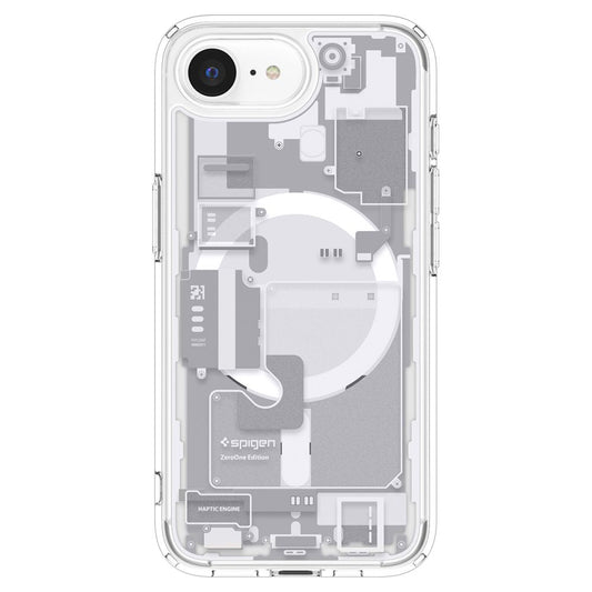 MagSafe cover til Apple iPhone 17e / 16e, Spigen, Ultra Hybrid Zero One, Hvid