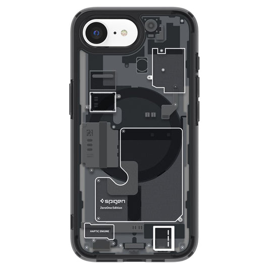 MagSafe cover til Apple iPhone 17e / 16e, Spigen, Ultra Hybrid Zero One, Sort