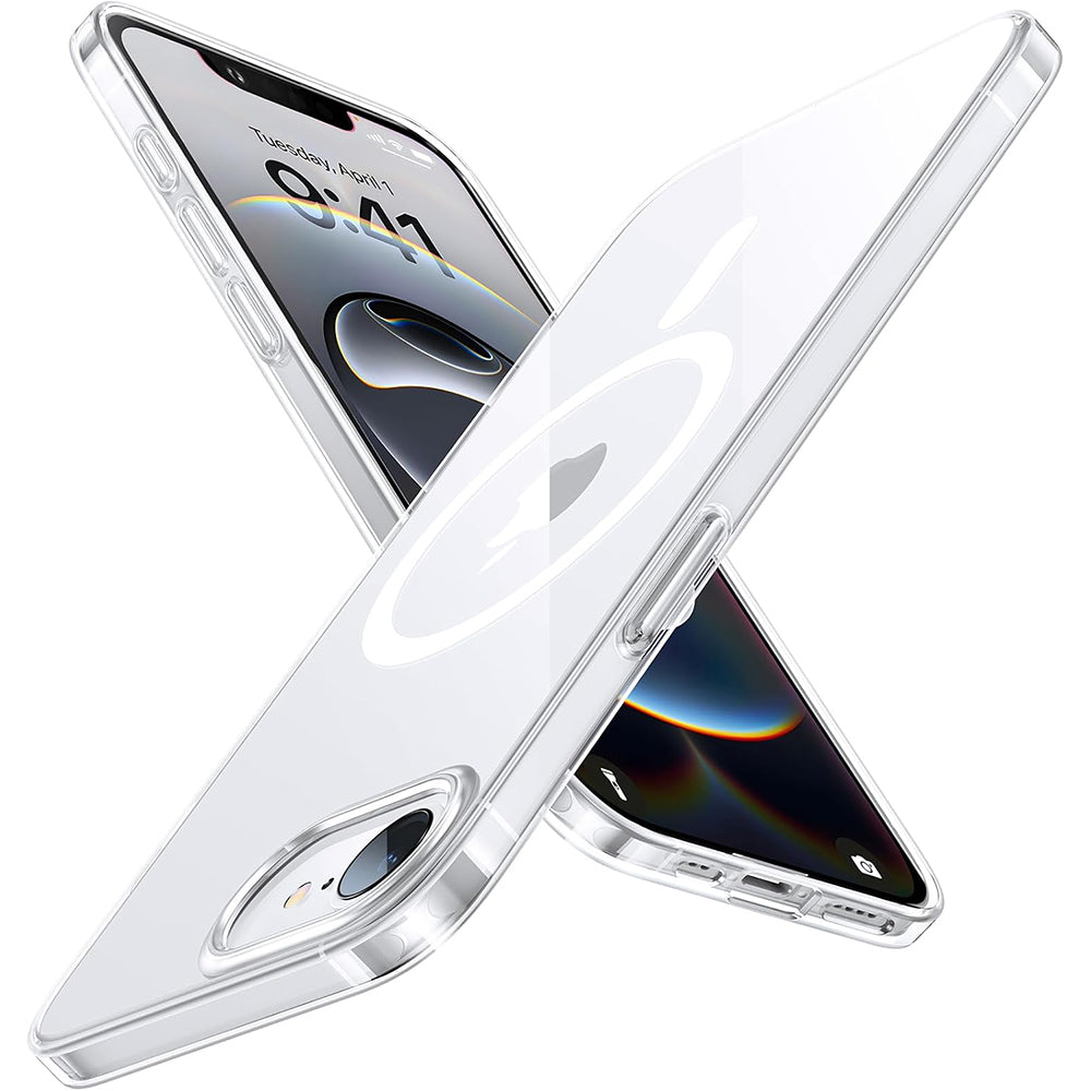 MagSafe cover til Apple iPhone 17e / 16e, Torras, OriginFit, Gennemsigtig