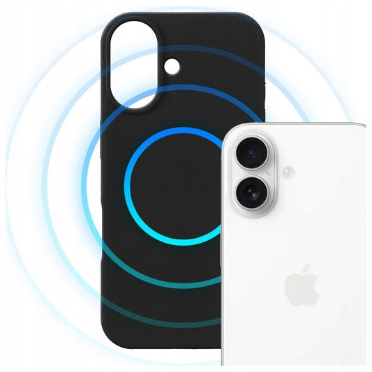 MagSafe cover til Apple iPhone 17, 3MK, Hardy, Sort