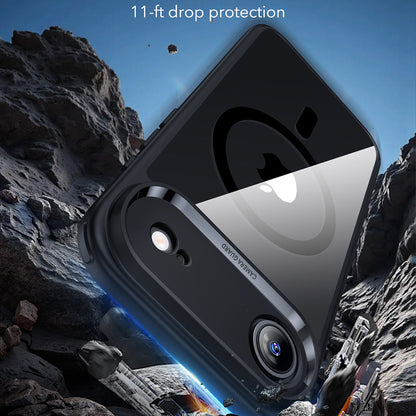MagSafe cover til Apple iPhone 17 Air, ESR, Classic Hybrid, Sort Transparent