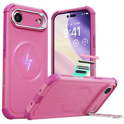 MagSafe cover til Apple iPhone 17 Air, ESR, Cyber Armor Kickstand, Pink