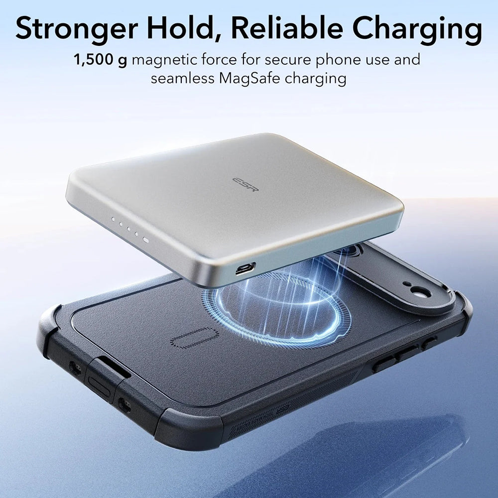 MagSafe cover til Apple iPhone 17 Air, ESR, Cyber, Sort