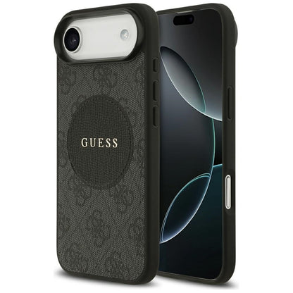 MagSafe cover til Apple iPhone 17 Air, Guess, 4G Circle Classic Logo, Sort